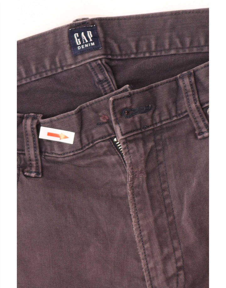 Gap Womens Straight Jeans W32 L32 Brown Cotton