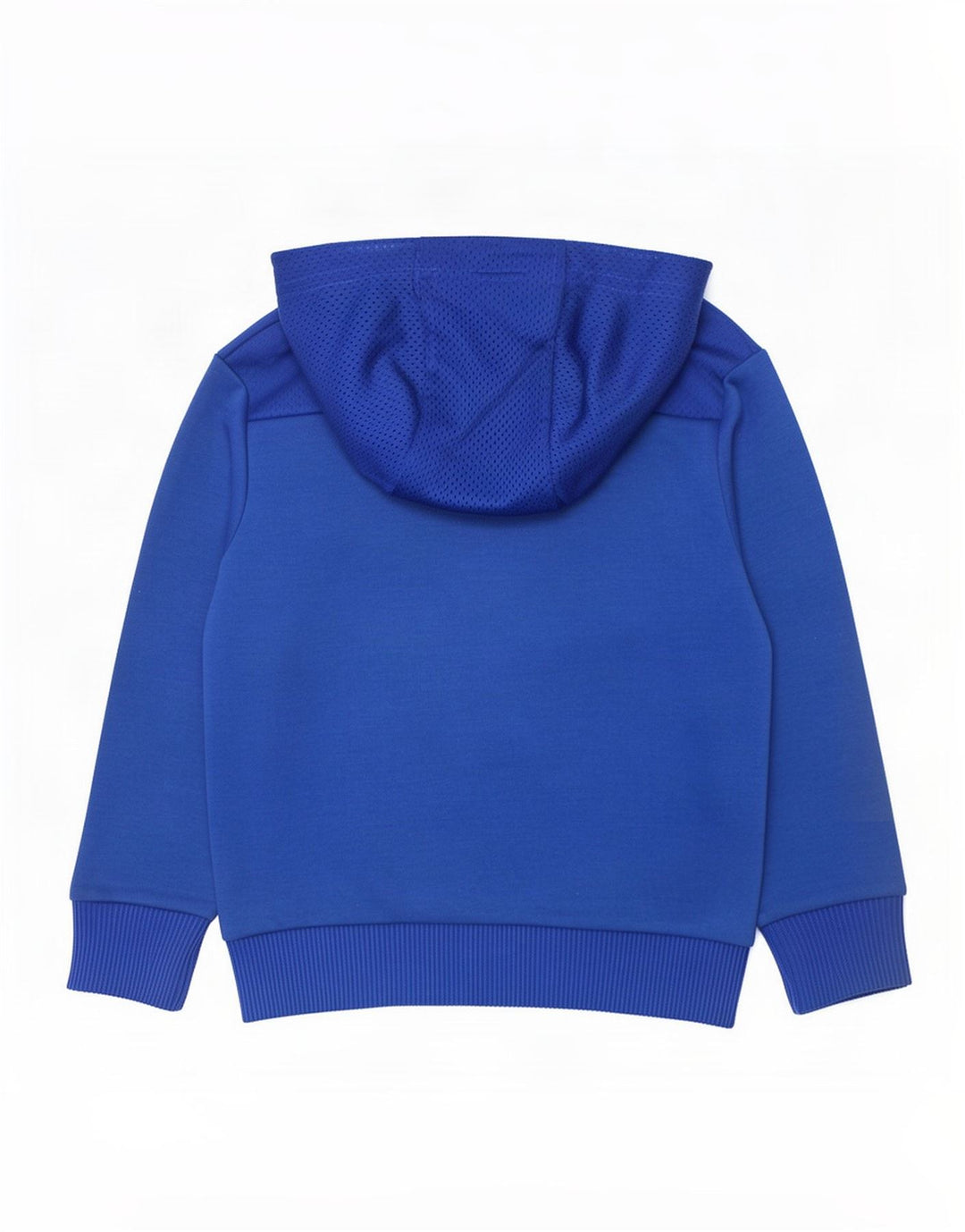 Adidas Boys Graphic Hoodie Jumper 5-6 Years Blue Polyester
