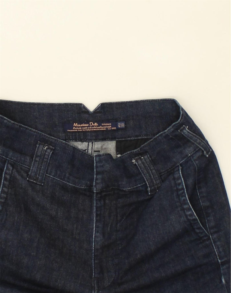 MASSIMO DUTTI Womens Flared Jeans EU 40 Medium W30 L33 Blue Cotton | Vintage Massimo Dutti | Thrift | Second-Hand Massimo Dutti | Used Clothing | Messina Hembry 