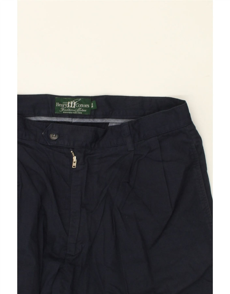 Mens Chino Shorts IT 50 Large W34 | Vintage Henry Cottons | Thrift | Second-Hand Henry Cottons | Used Clothing | Messina Hembry 