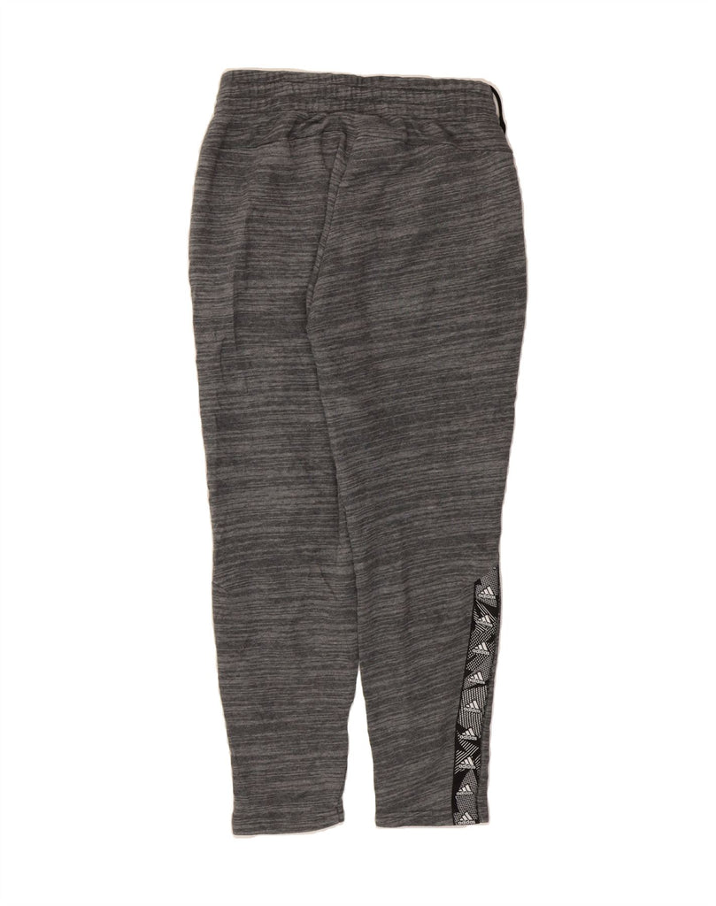 ADIDAS Womens Graphic Tracksuit Trousers Joggers UK 4/6 XS  Grey Flecked Vintage Adidas and Second-Hand Adidas from Messina Hembry 