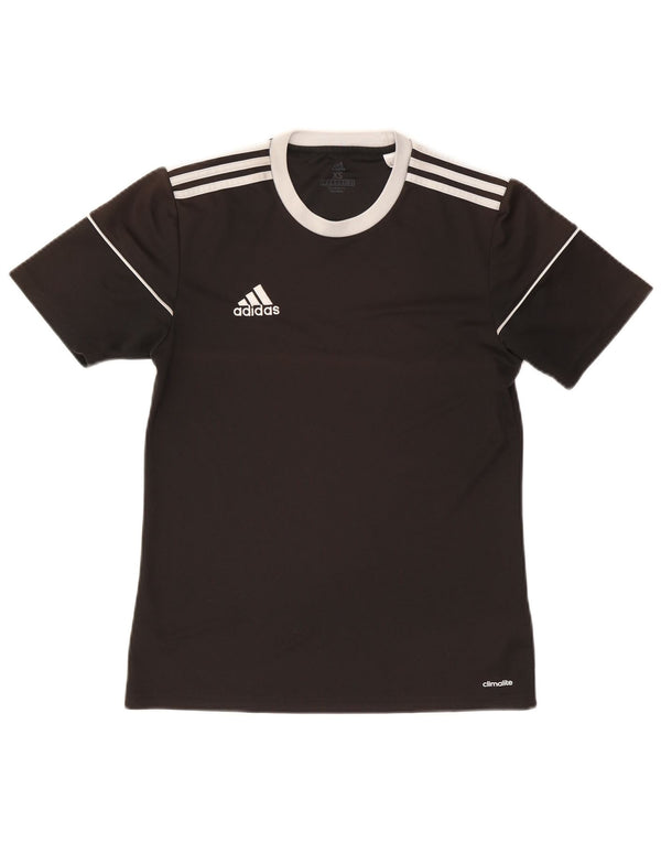 ADIDAS Mens Climalite T-Shirt Top XS Black Polyester