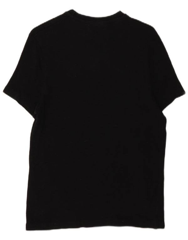 Zara Womens T-Shirt Top UK 10 Small Black
