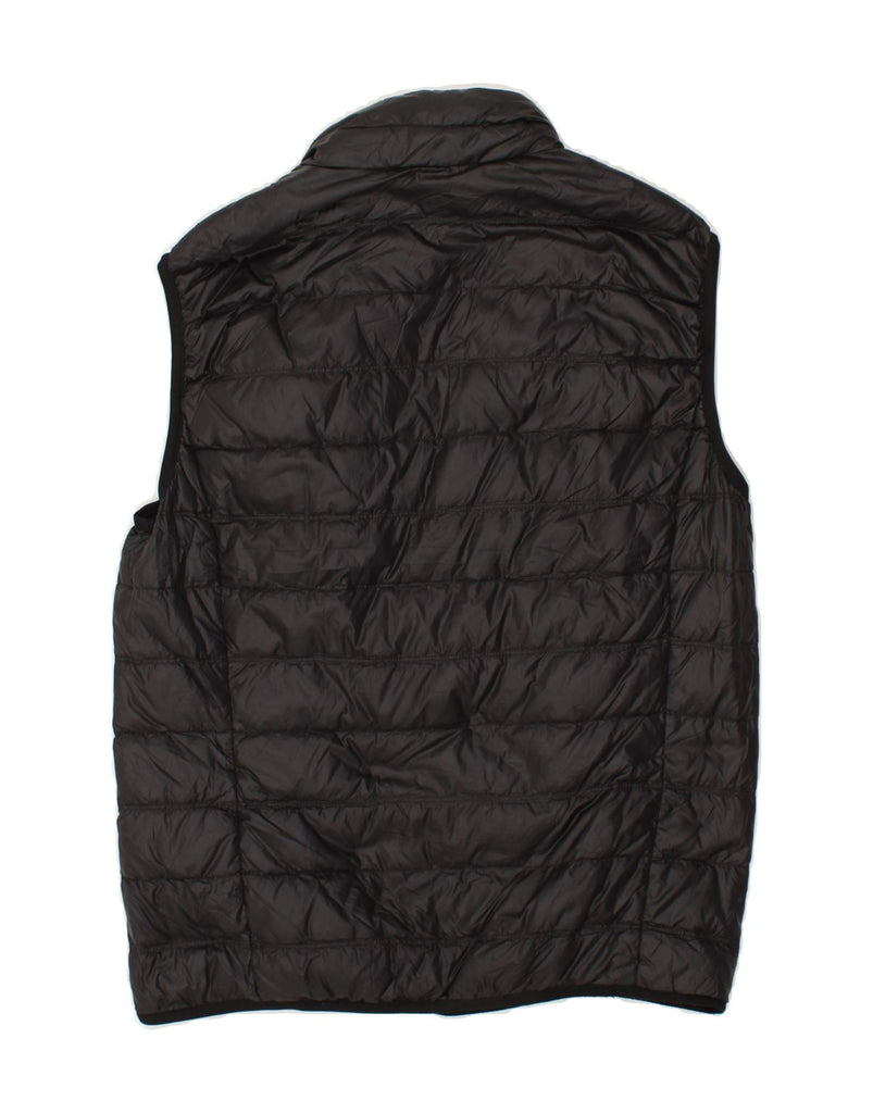 ARMANI Womens Padded Gilet UK 16 Large Black Polyamide | Vintage Armani | Thrift | Second-Hand Armani | Used Clothing | Messina Hembry 