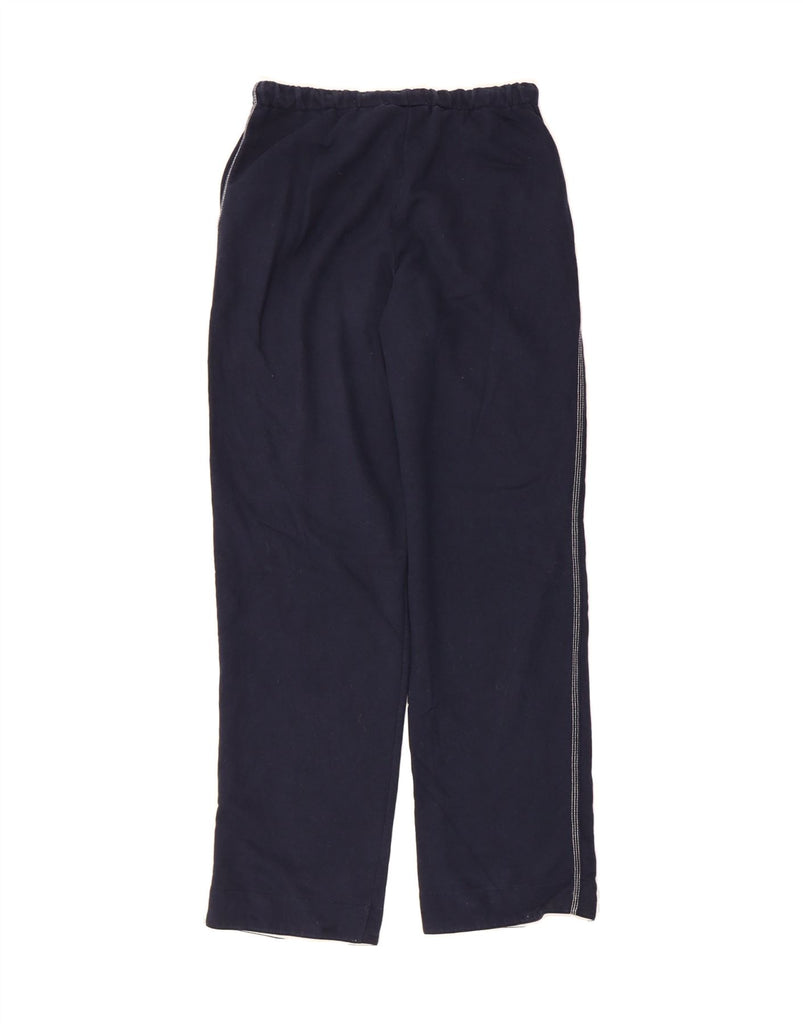 RALPH LAUREN Womens Tracksuit Trousers UK 12 Medium  Navy Blue Cotton Vintage Ralph Lauren and Second-Hand Ralph Lauren from Messina Hembry 