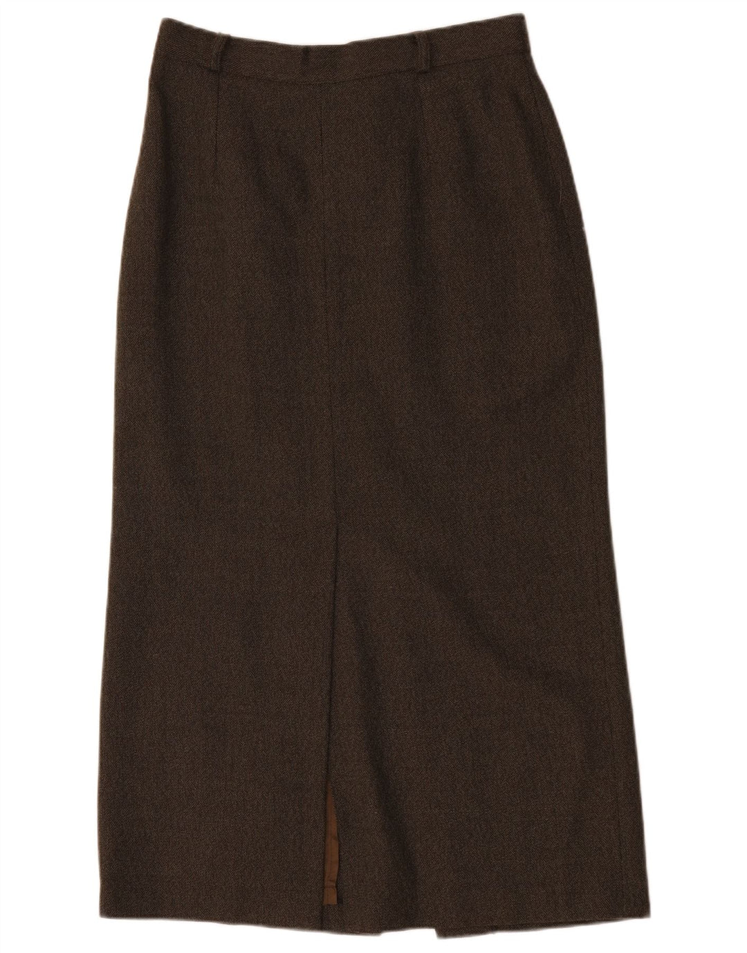 Endora Womens Maxi Skirt UK 14 Medium W30 Brown Wool
