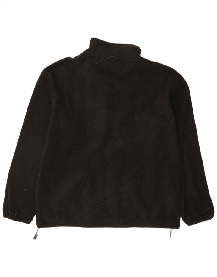 Fila Mens Liner Fleece Jacket UK 44 2XL Black Polyester