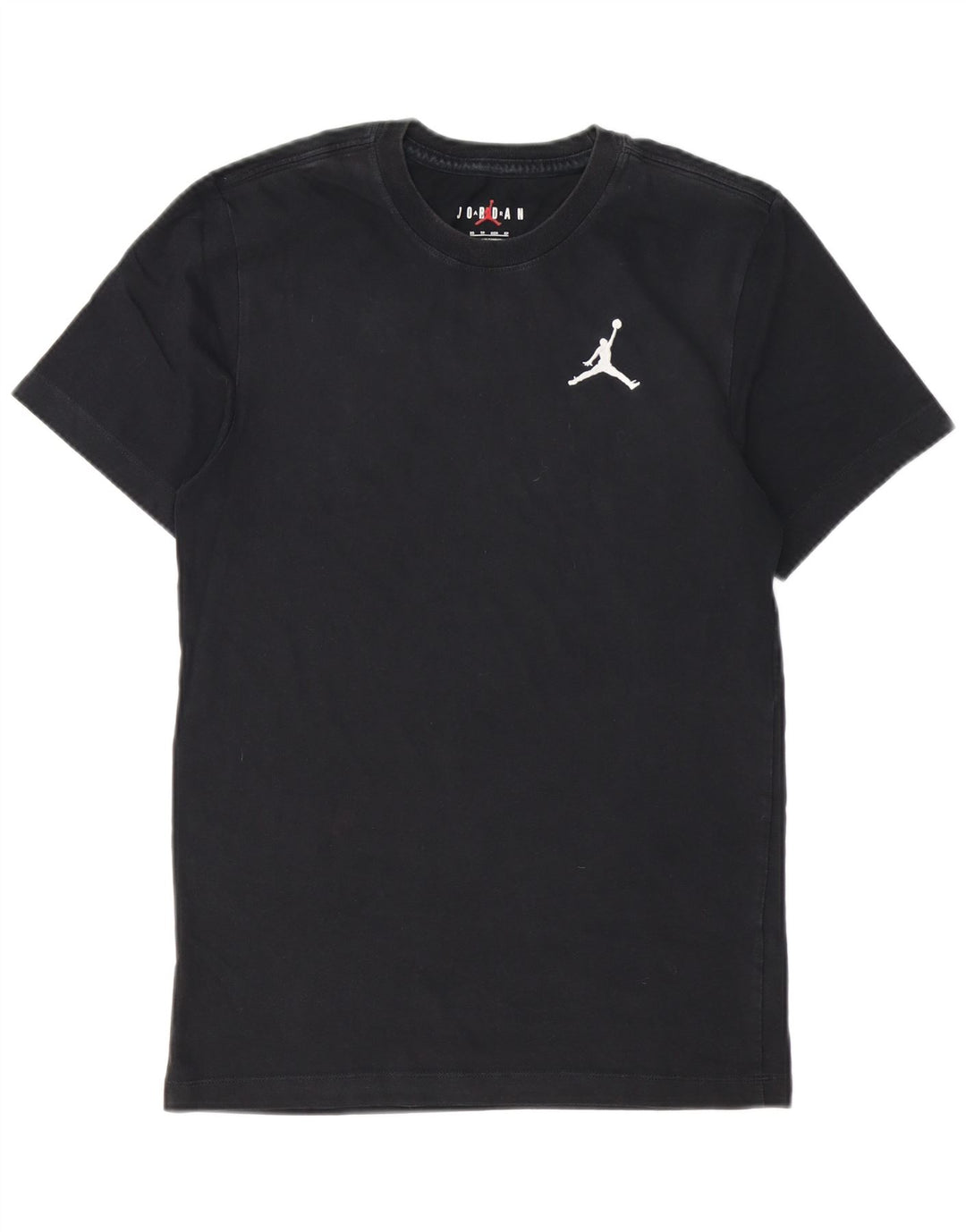 Jordan Mens T-Shirt Top XS Black Cotton