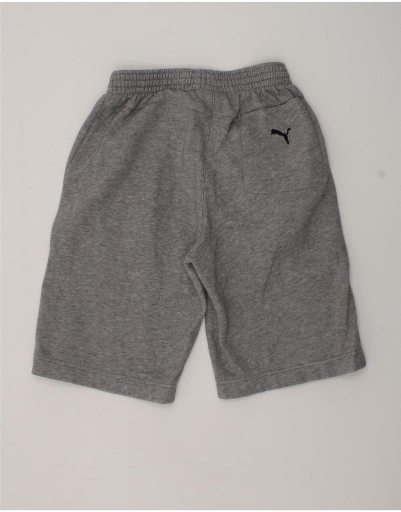 PUMA Boys Sport Shorts 13-14 Years Grey Cotton | Vintage Puma | Thrift | Second-Hand Puma | Used Clothing | Messina Hembry 