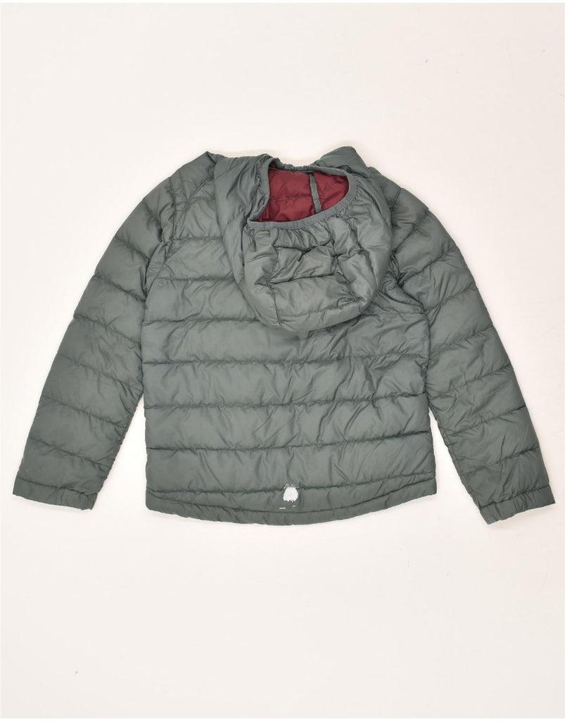 L.L.BEAN Girls Hooded Padded Jacket 6-7 Years Green Polyester | Vintage L.L.Bean | Thrift | Second-Hand L.L.Bean | Used Clothing | Messina Hembry 