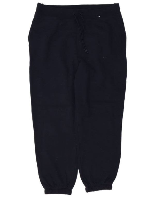 Marks & Spencer Womens Tracksuit Trousers Joggers UK 16 Large Navy Blue