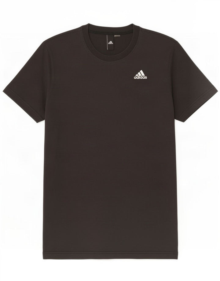 Adidas Mens T-Shirt Top Small Black
