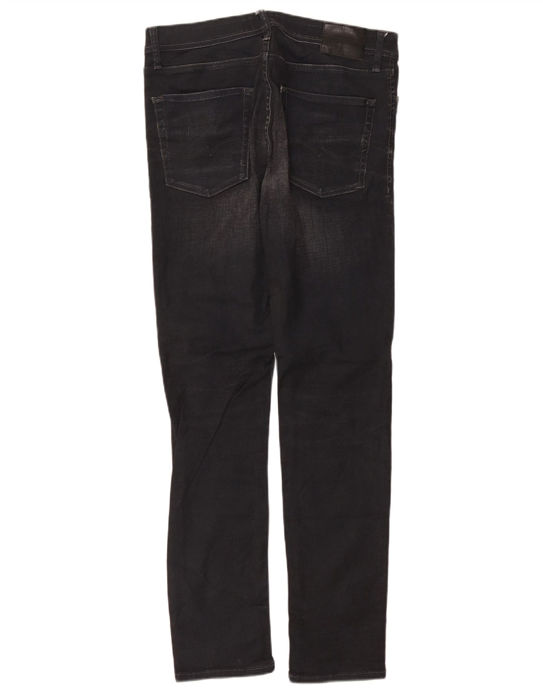 Jack & Jones Mens Tim Slim Jeans W33 L34 Grey Cotton
