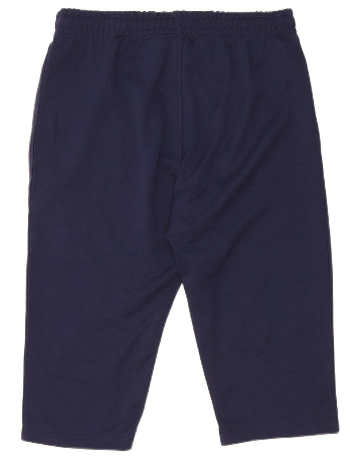 Kappa Boys Capri Tracksuit Trousers 13-14 Years Navy Blue Polyester
