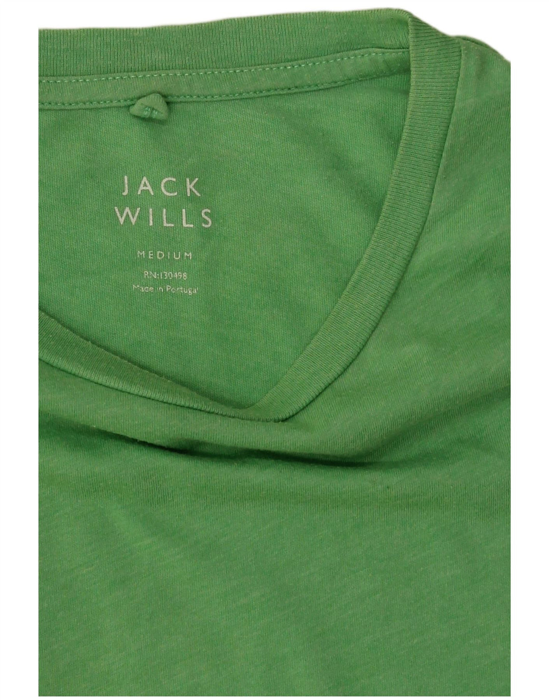 Jack Wills Mens T-Shirt Top Medium Green Cotton