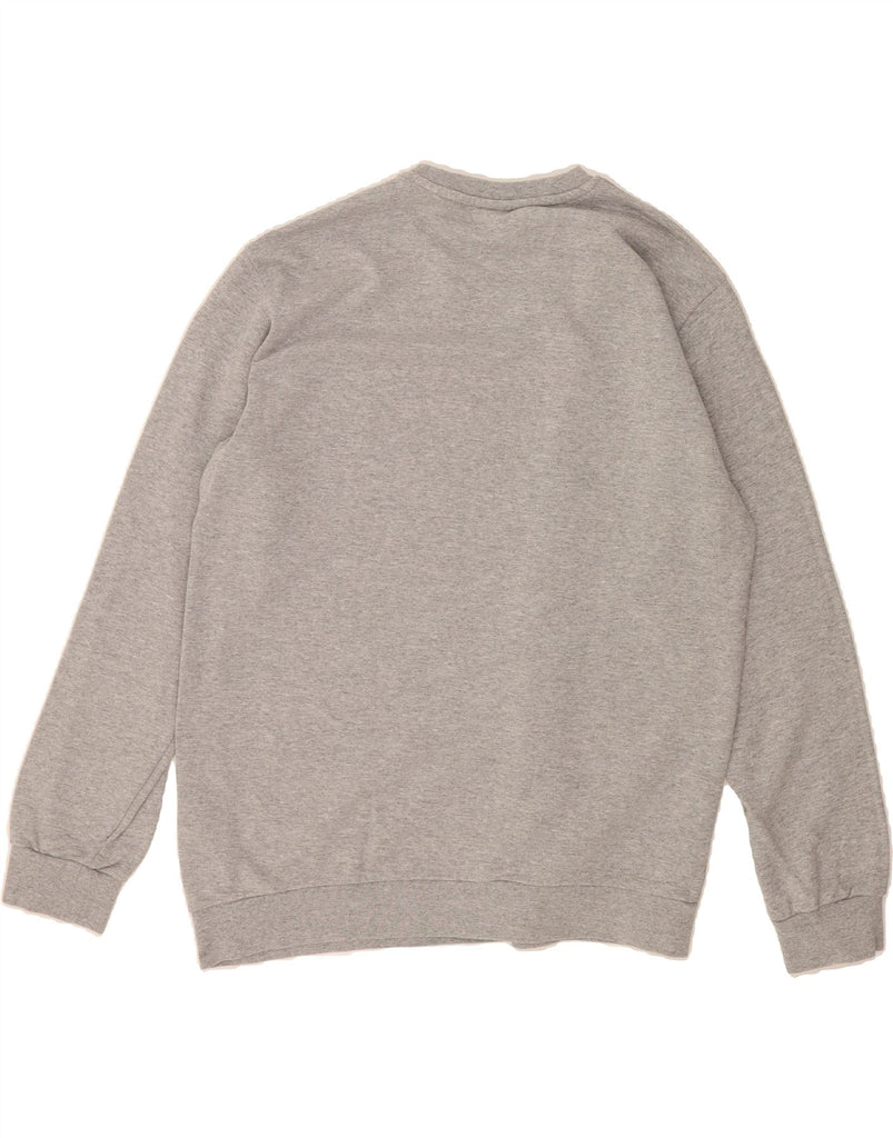 ADIDAS Mens Graphic Sweatshirt Jumper XL Grey Cotton Vintage Adidas and Second-Hand Adidas from Messina Hembry 