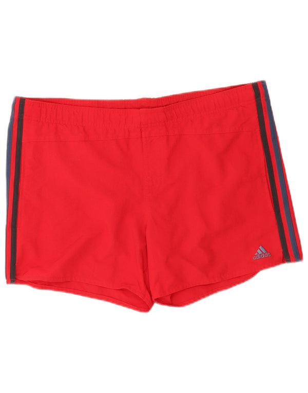 Adidas Mens Sport Shorts Medium Red Nylon
