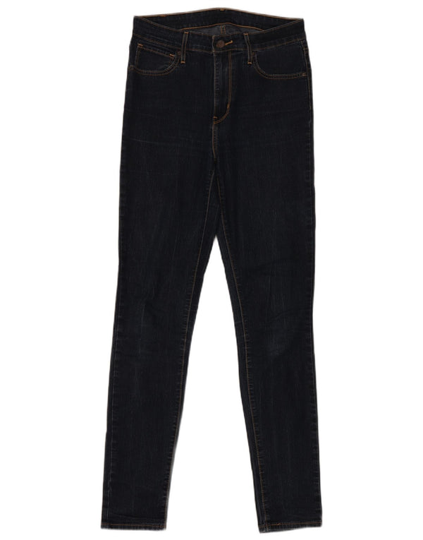 Levi's Womens Skinny Jeans W29 L32 Navy Blue Cotton