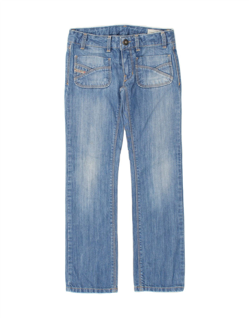 DIESEL Girls Straight Jeans 6-7 Years W25 L24  Blue Cotton Vintage Diesel and Second-Hand Diesel from Messina Hembry 