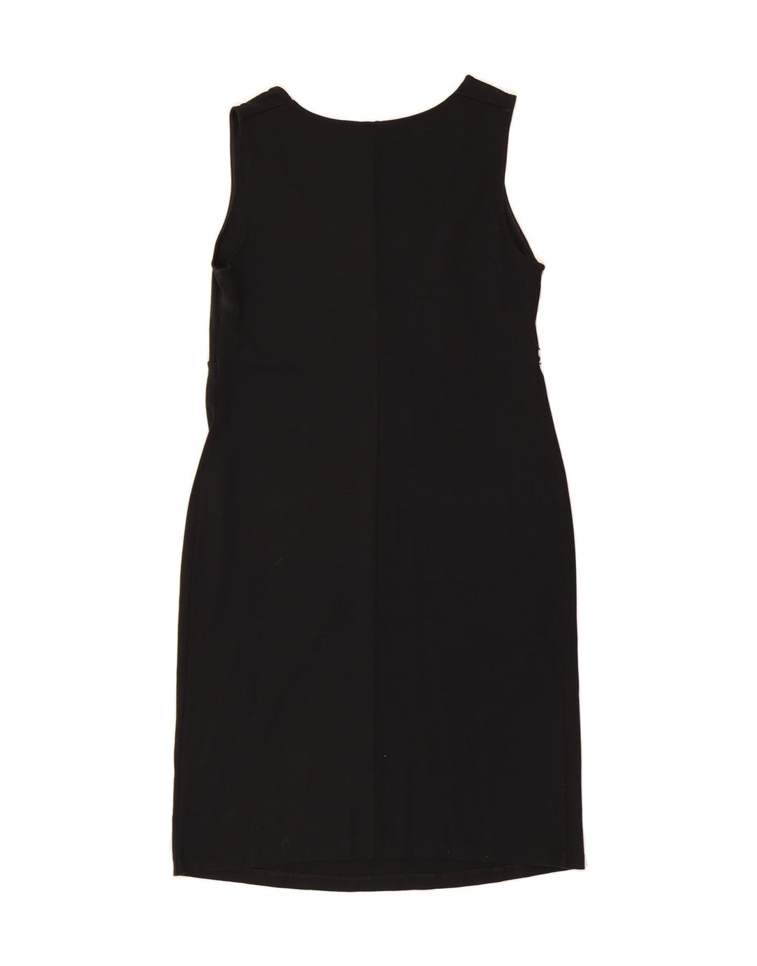 BENETTON Womens Sleeveless Sheath Dress UK 12 Medium Black Vintage Benetton and Second-Hand Benetton from Messina Hembry 