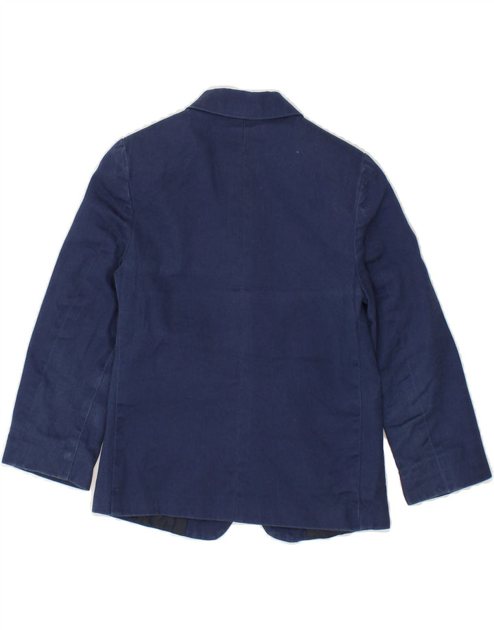 IZOD Boys 2 Button Blazer Jacket 4-5 Years Navy Blue Cotton Vintage Izod and Second-Hand Izod from Messina Hembry 