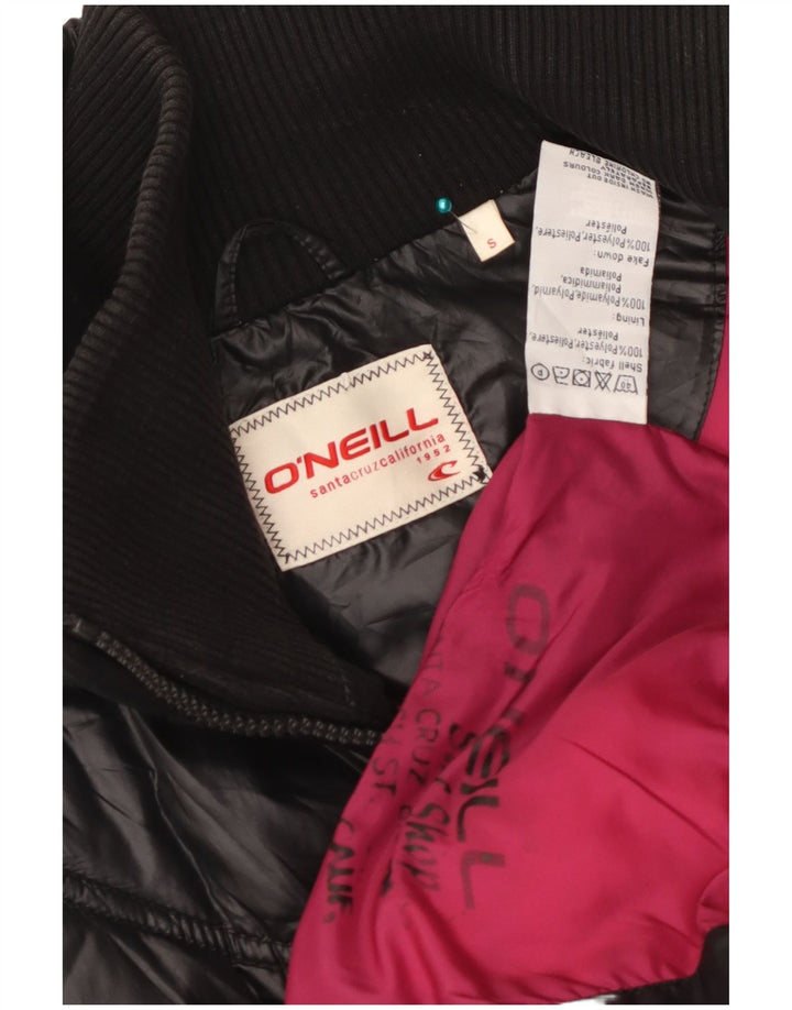 O'Neill Womens Padded Gilet UK 10 Small Black Polyester