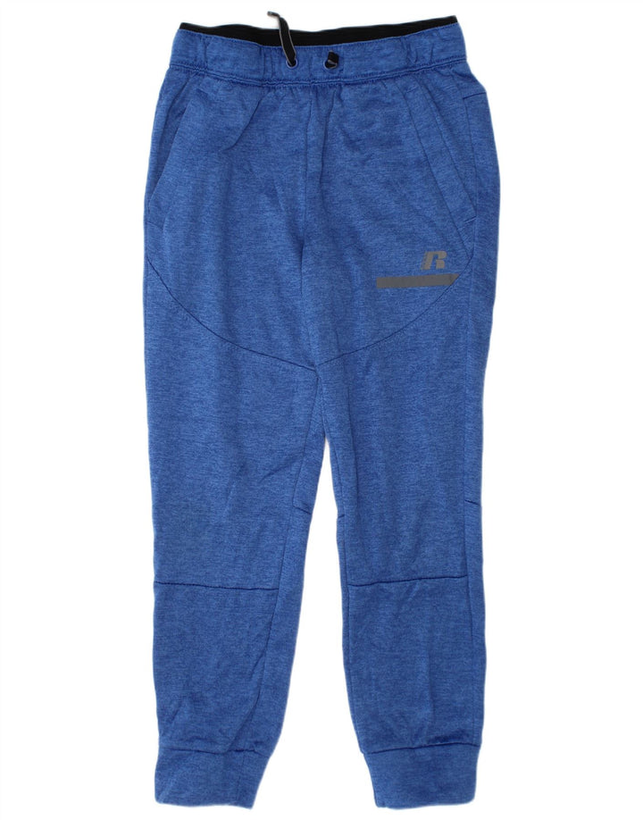 Russell Athletic Boys Tracksuit Trousers Joggers 7-8 Years Medium Blue