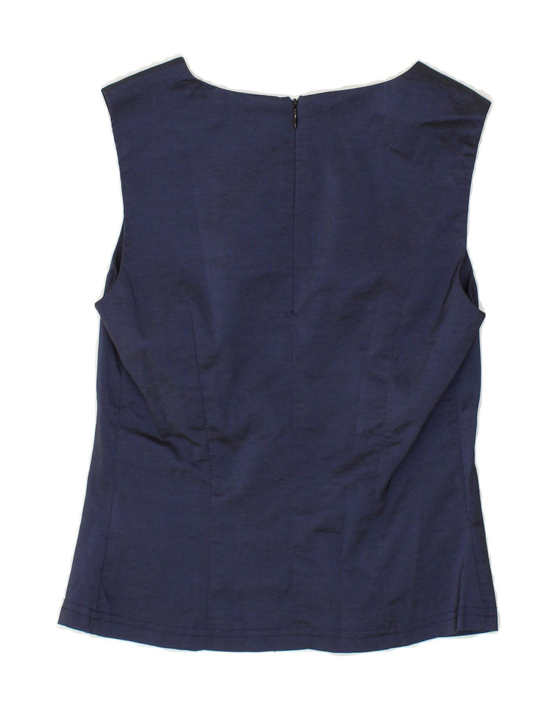 PIMKIE Womens Sleeveless Blouse Top IT 36 XS Navy Blue Viscose Vintage Pimkie and Second-Hand Pimkie from Messina Hembry 