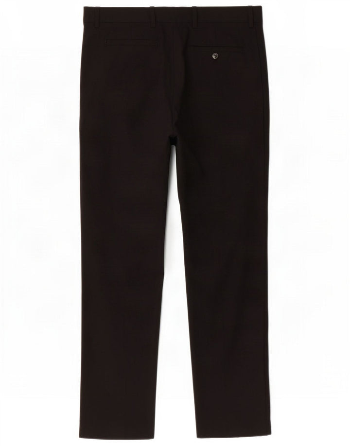 Marks & Spencer Mens Casual Trousers W32 L33 Black Polyester
