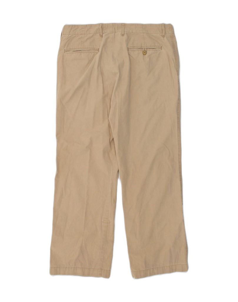 BANANA REPUBLIC Mens Straight Chino Trousers W34 L30 Beige Cotton | Vintage Banana Republic | Thrift | Second-Hand Banana Republic | Used Clothing | Messina Hembry 