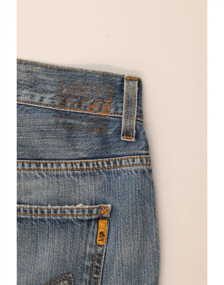 Meltin' Pot Womens Straight Jeans W34 L31 Blue