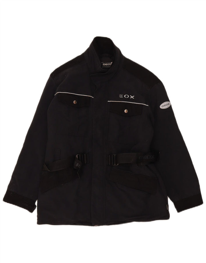 Geox Boys Respira Racer Jacket 11-12 Years Black Polyester