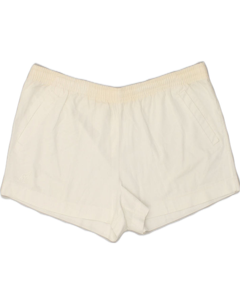 AUSTRALIAN L'ALPINA Mens Sport Shorts IT 54 2XL White Polyester | Vintage AUSTRALIAN L'ALPINA | Thrift | Second-Hand AUSTRALIAN L'ALPINA | Used Clothing | Messina Hembry 