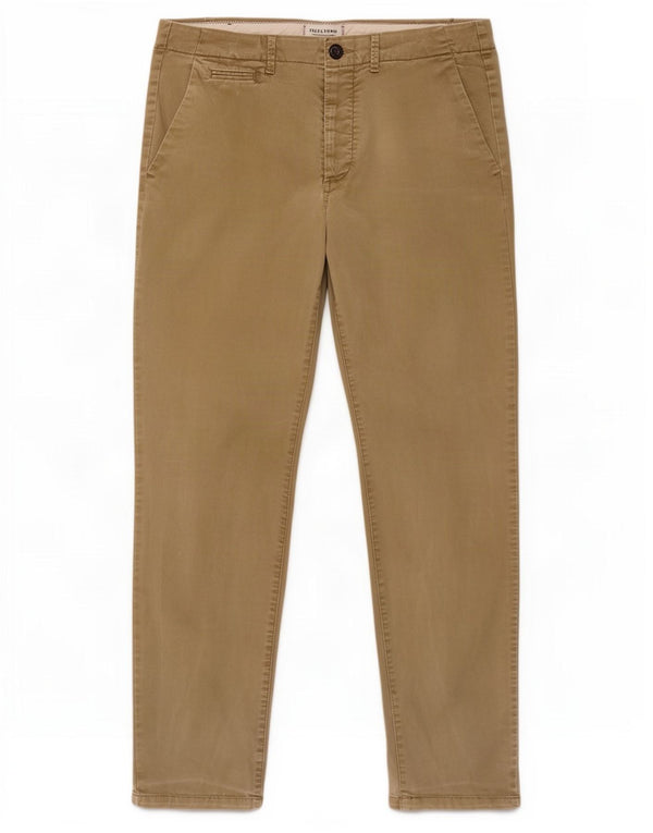 Jack & Jones Mens Slim Chino Trousers W33 L29 Brown Cotton