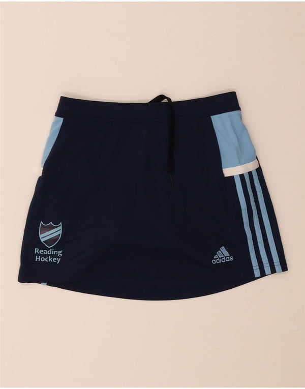 Adidas Womens Reading Hockey Skort UK 8/10 Small Navy Blue Sports