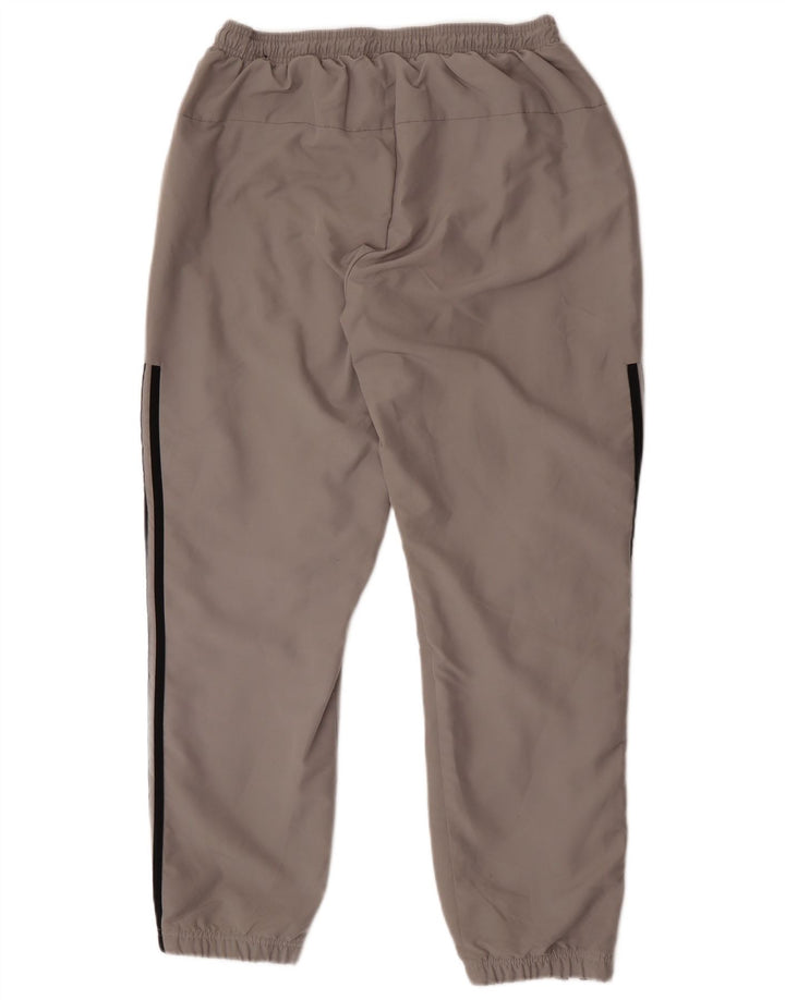 Adidas Mens Tracksuit Trousers Joggers Large Grey Polyester