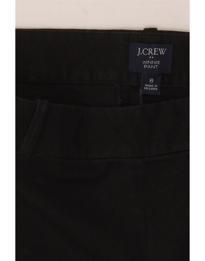 J. CREW Womens Winnie Slim Casual Trousers US 8 Medium W30 L25 Black Vintage J. Crew and Second-Hand J. Crew from Messina Hembry 