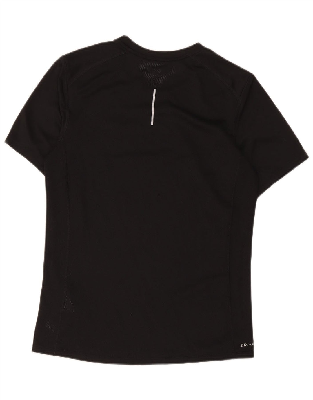 Nike Mens T-Shirt Top Small Black Polyester Sports