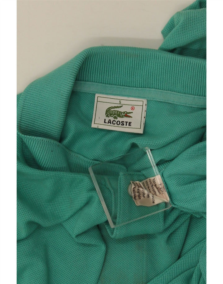 Lacoste Mens Polo Shirt Size 5 Large Green Cotton