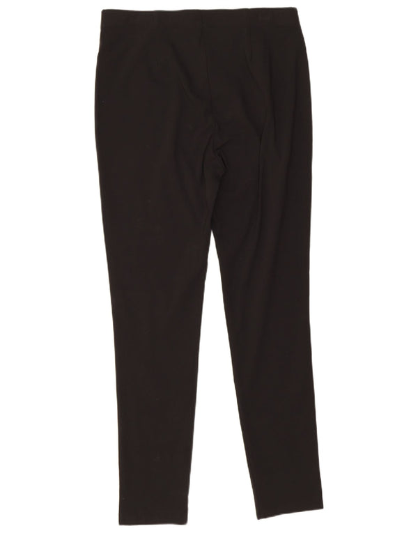 M&Co Womens Leggings UK 14 Medium Black Viscose