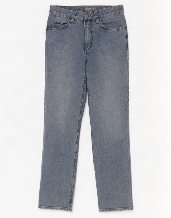 Mustang Mens Tramper Straight Jeans W33 L32 Blue Cotton
