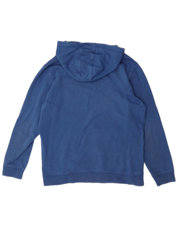 Vans Boys Hoodie Jumper 14-15 Years XL Blue Cotton