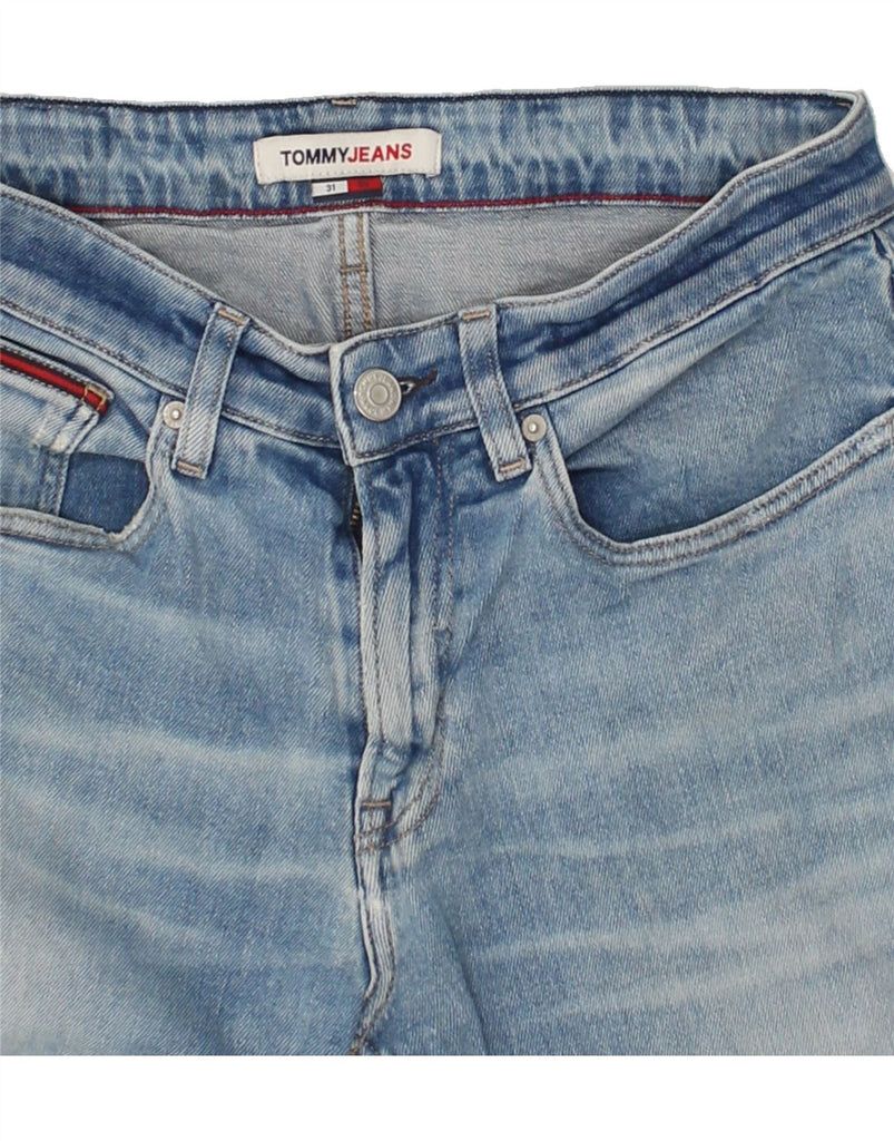 TOMMY HILFIGER Mens Straight Jeans W31 L32 Blue Cotton | Vintage Tommy Hilfiger | Thrift | Second-Hand Tommy Hilfiger | Used Clothing | Messina Hembry 