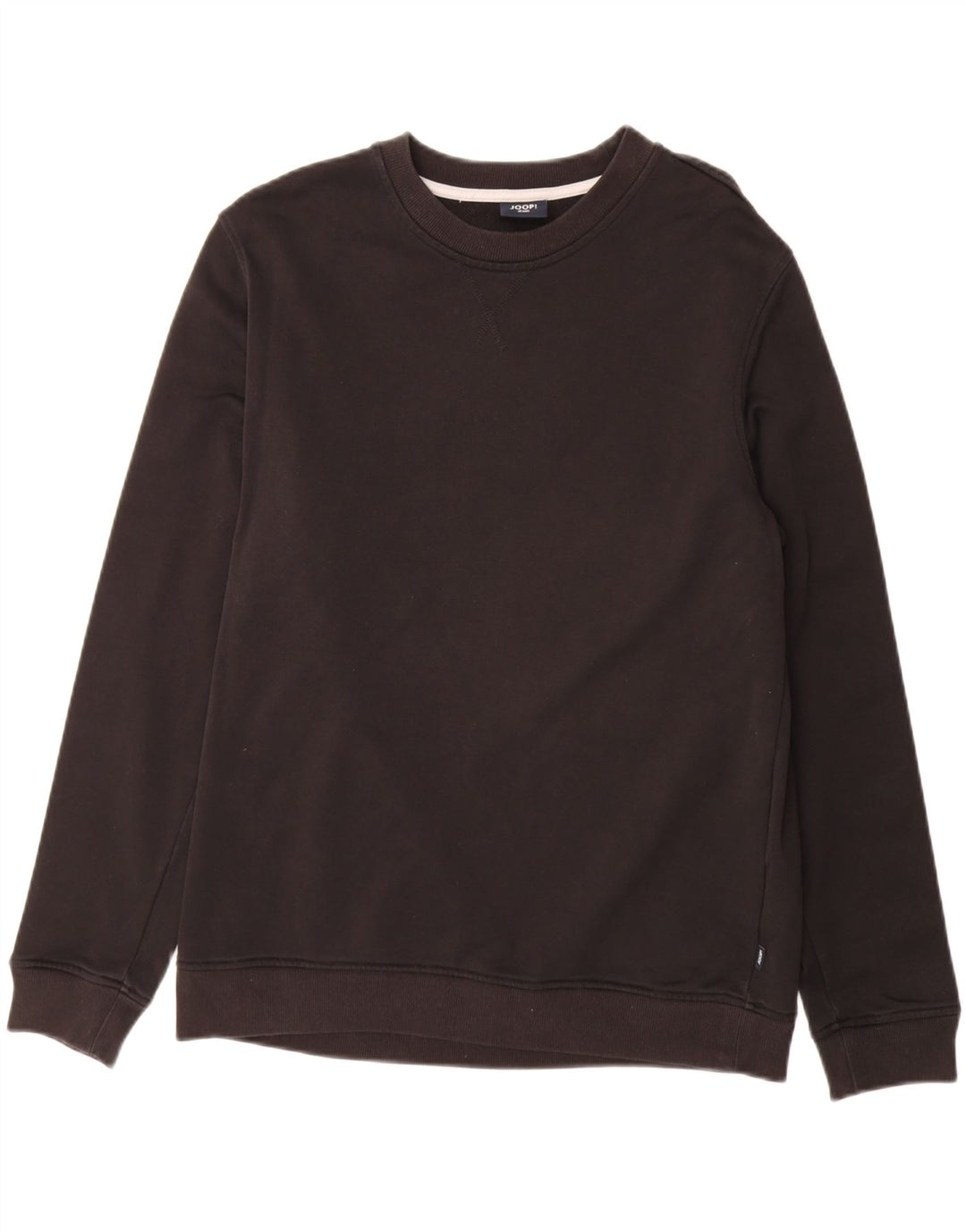 JOOP Mens Sweatshirt Jumper Large Black Colourblock Cotton Vintage Joop and Second-Hand Joop from Messina Hembry 