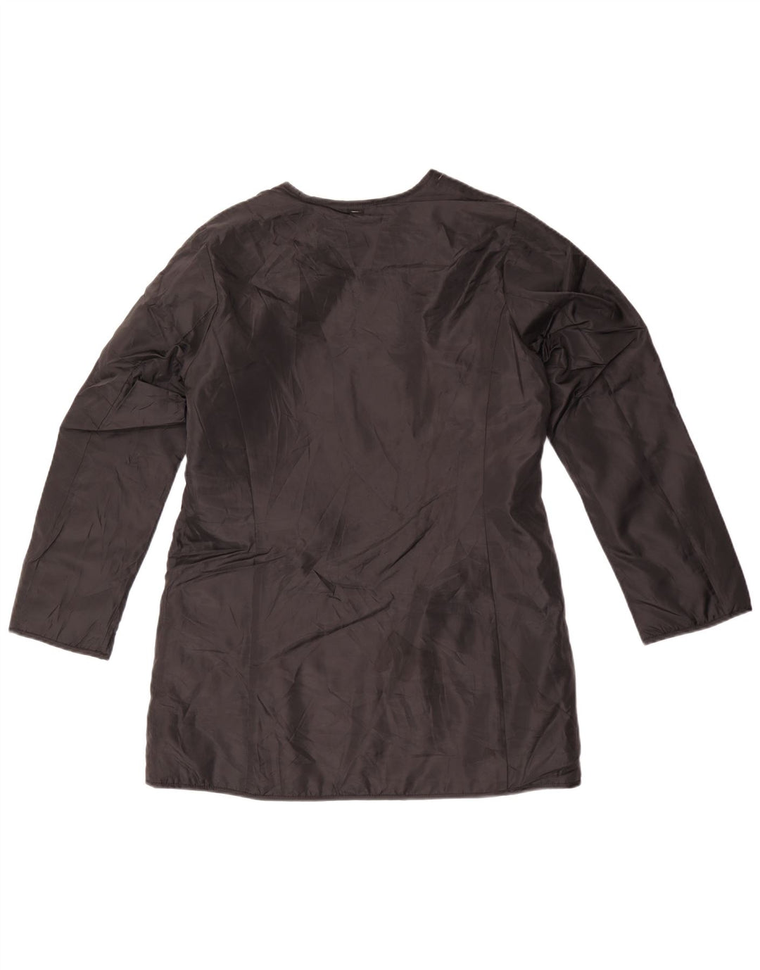 Eddie Bauer Womens Bomber Jacket UK 14 Medium Black Polyester
