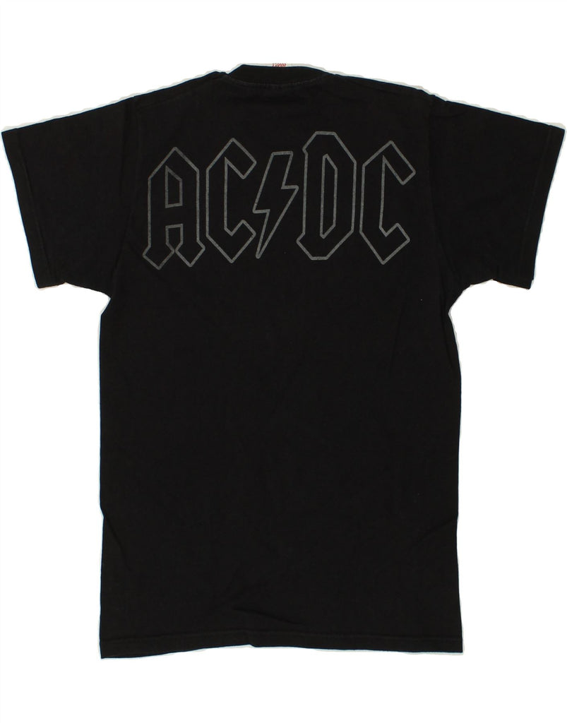 VINTAGE Mens AC DC Graphic T-Shirt Top Small Black Cotton | Vintage Vintage | Thrift | Second-Hand Vintage | Used Clothing | Messina Hembry 