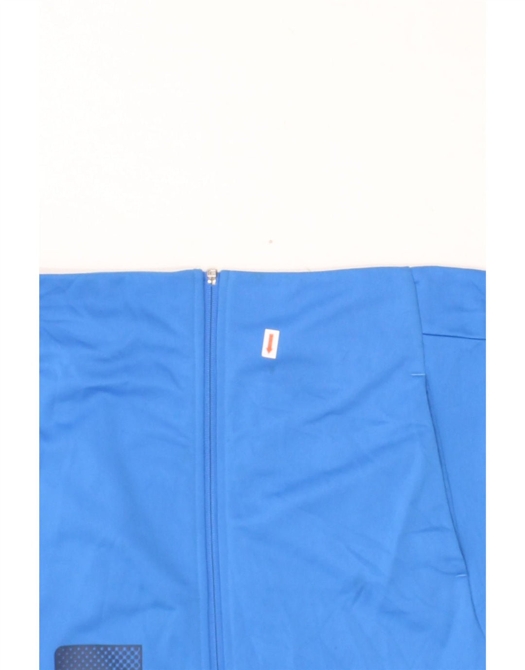 PUMA Boys Tracksuit Top Jacket 13-14 Years Blue Colourblock Polyester Vintage Puma and Second-Hand Puma from Messina Hembry 