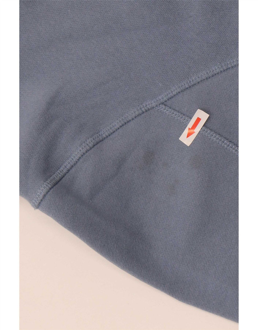 Topshop Womens Oversized Sweatshirt Jumper UK 16 Large Blue Cotton