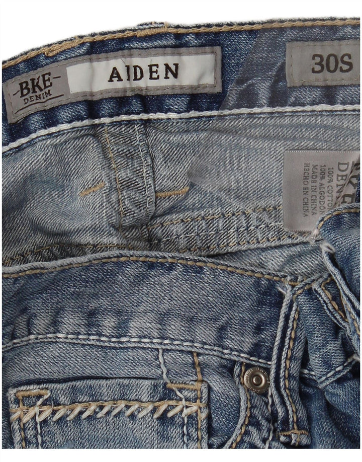 BKE Womens Aiden Bootcut Jeans W30 L29 Blue Cotton