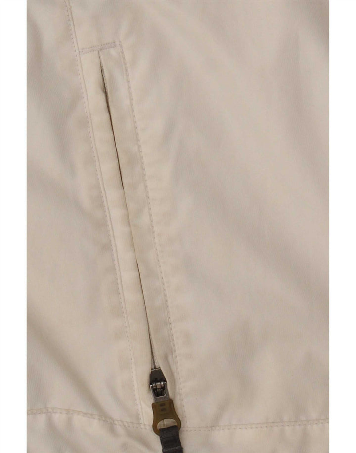 Columbia Womens Interchange Hooded Rain Jacket UK 16 Large White
